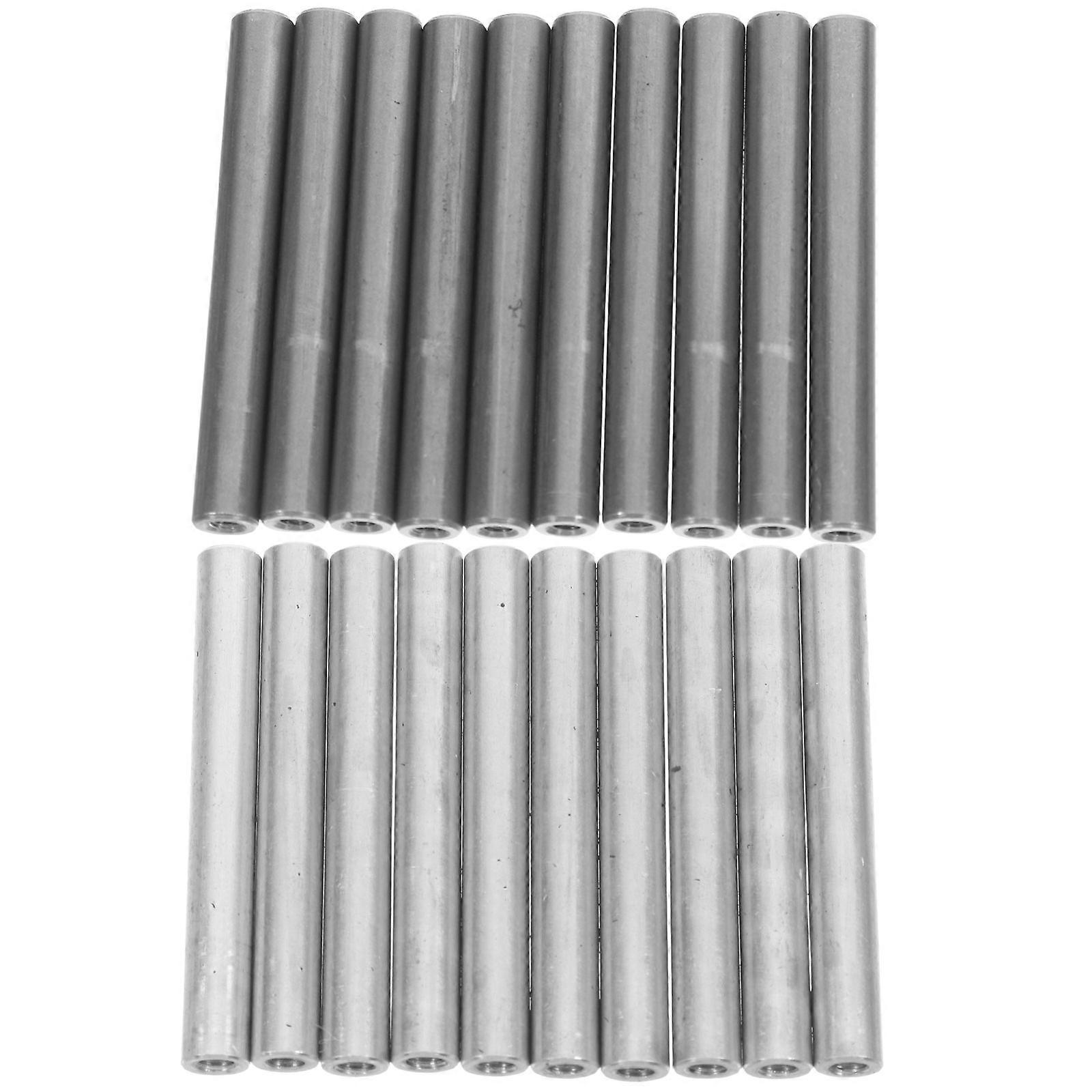 20pcs Electrolysis Rods – Iron & Aluminum Bars for Water Quality Testing, Compatible with Various Electrolysis Devices, Easy Installation for Home &