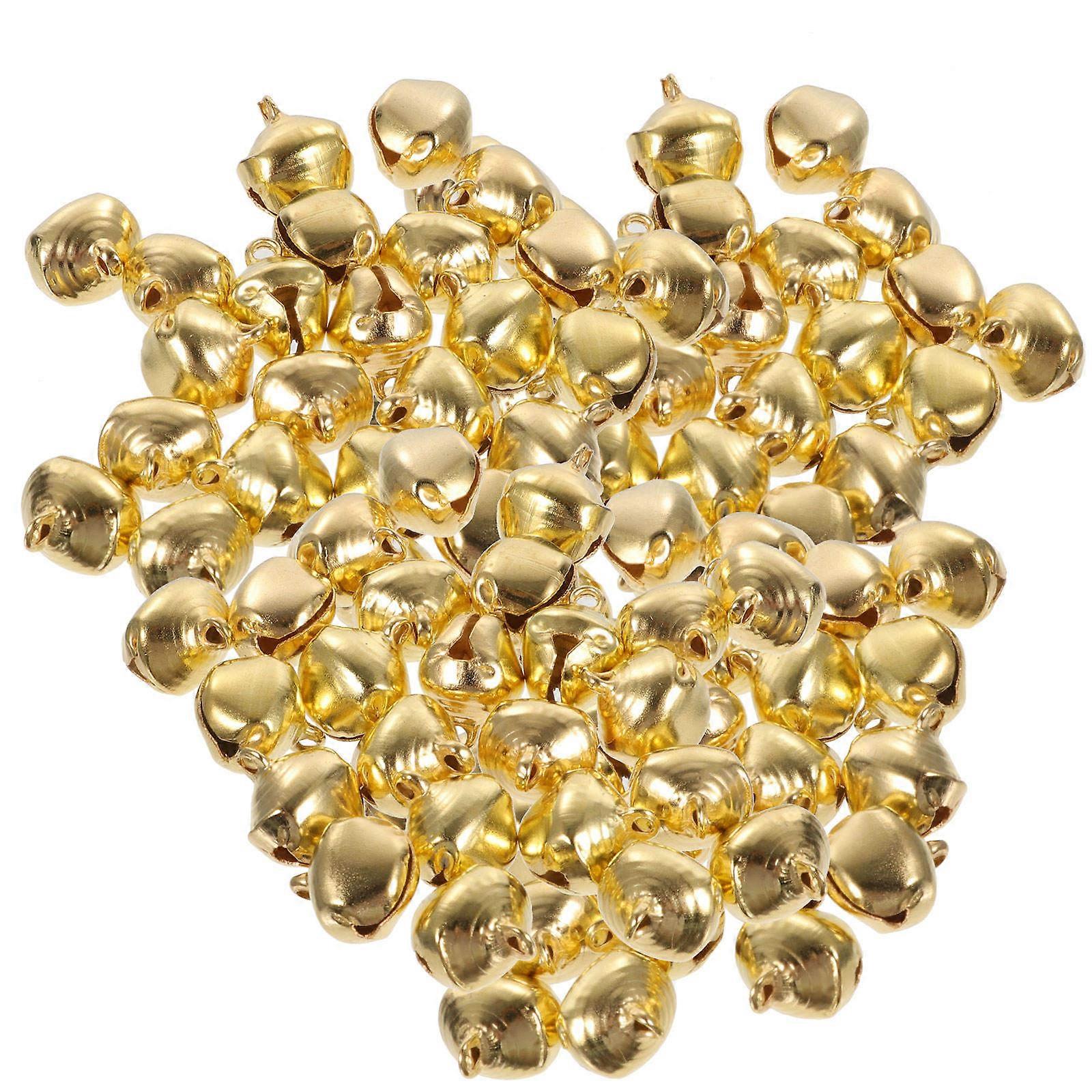 Vintage Bell Ornaments 1 Set 100 Pcs Crafted For Christmas Party Ideal For Both Children And Adults With Smooth Finish And Crispy Sound Quality