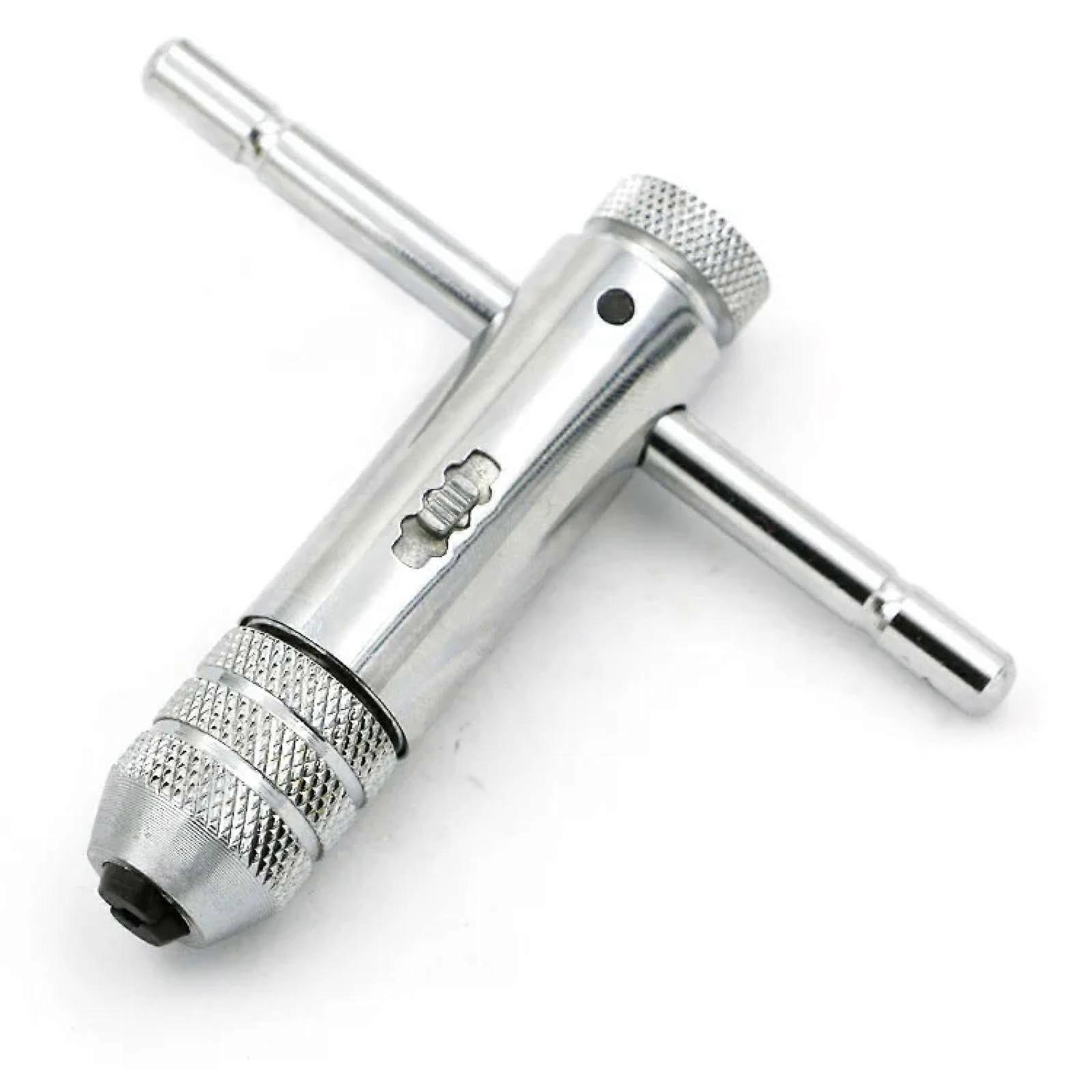 Adjustable THandle Ratcheting Tap Wrench Hand Reamer Holder M3 M4 M5 M6 M8