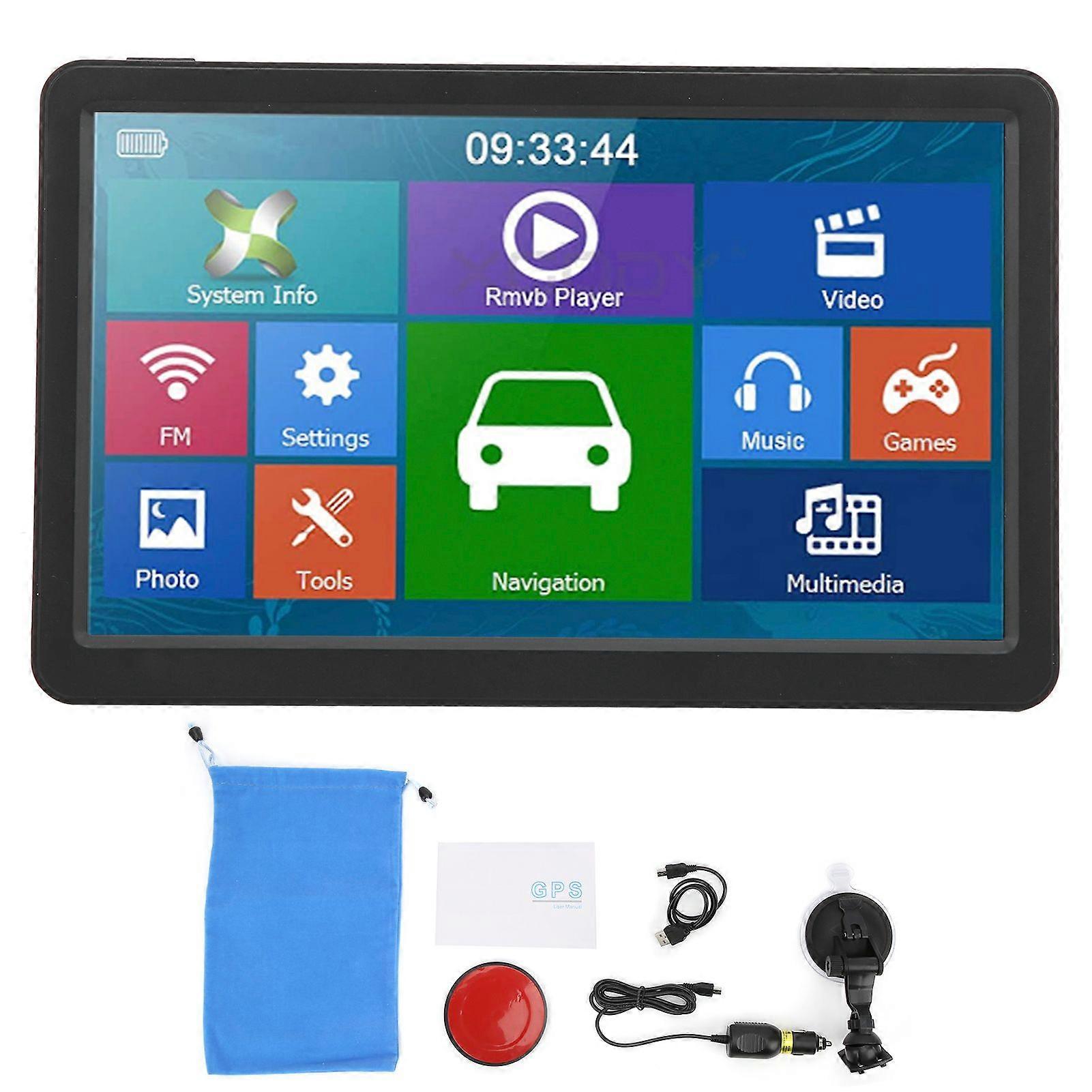 9in GPS navigation system with 800x480 resolution for car