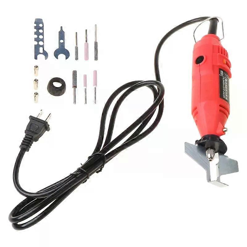 Electric Chainsaw Sharpening Kit - Chainsaw Sharpening Tool Included, 4 Diamond Sharpening Files, Angle Mount