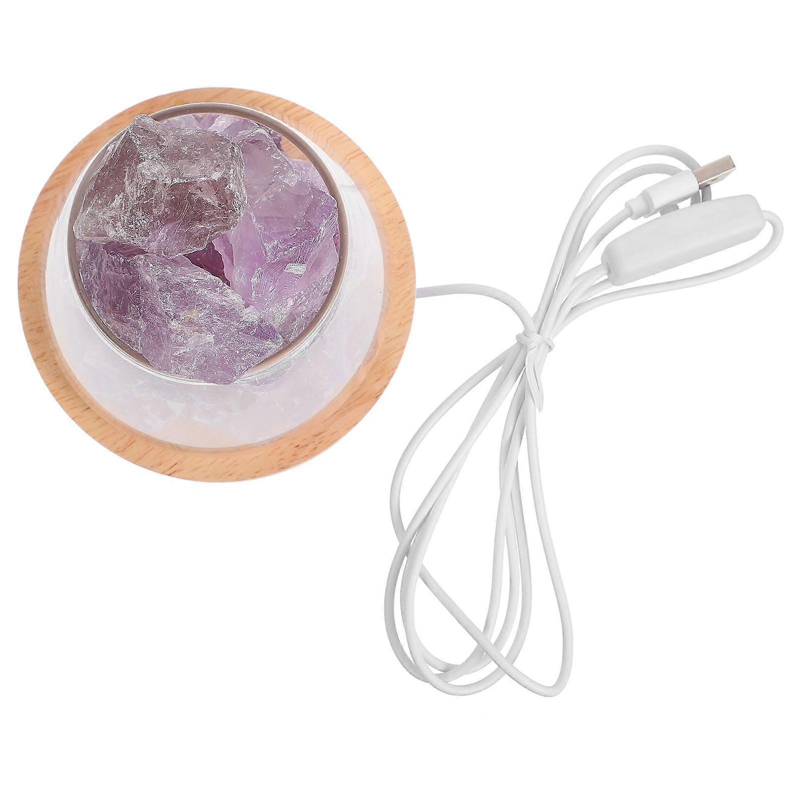Aromatherapy Stone Lamp Night Light Study Office 10X10X10Cm Simple Design 1 Set