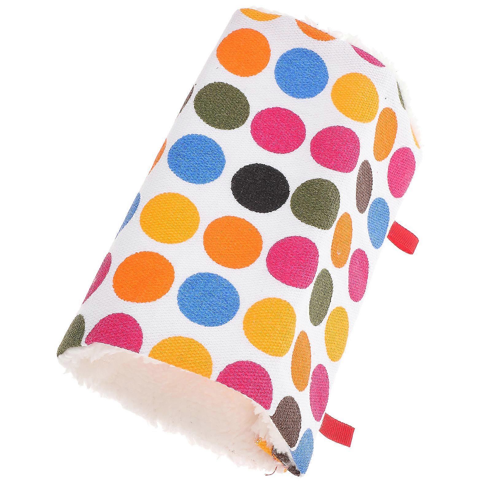 Functional Hamster Tunnel Providing Hiding Spot And Sleeping Area For Guinea Pigs And Hamsters 20x10cm Plush 1Pack