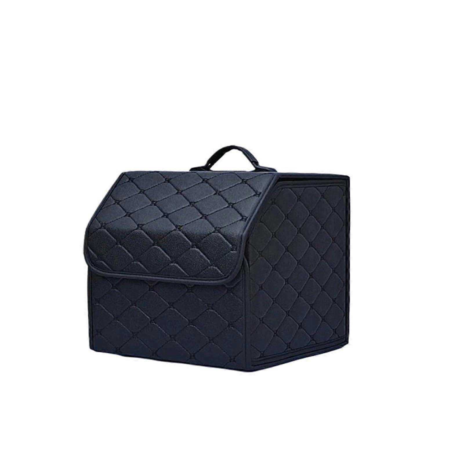 Car Boot Organiser, 1 Piece, Car Trunk Organiser Box, Large Capacity Tools, Storage, Tidy, Folds for Car Storage (Small)