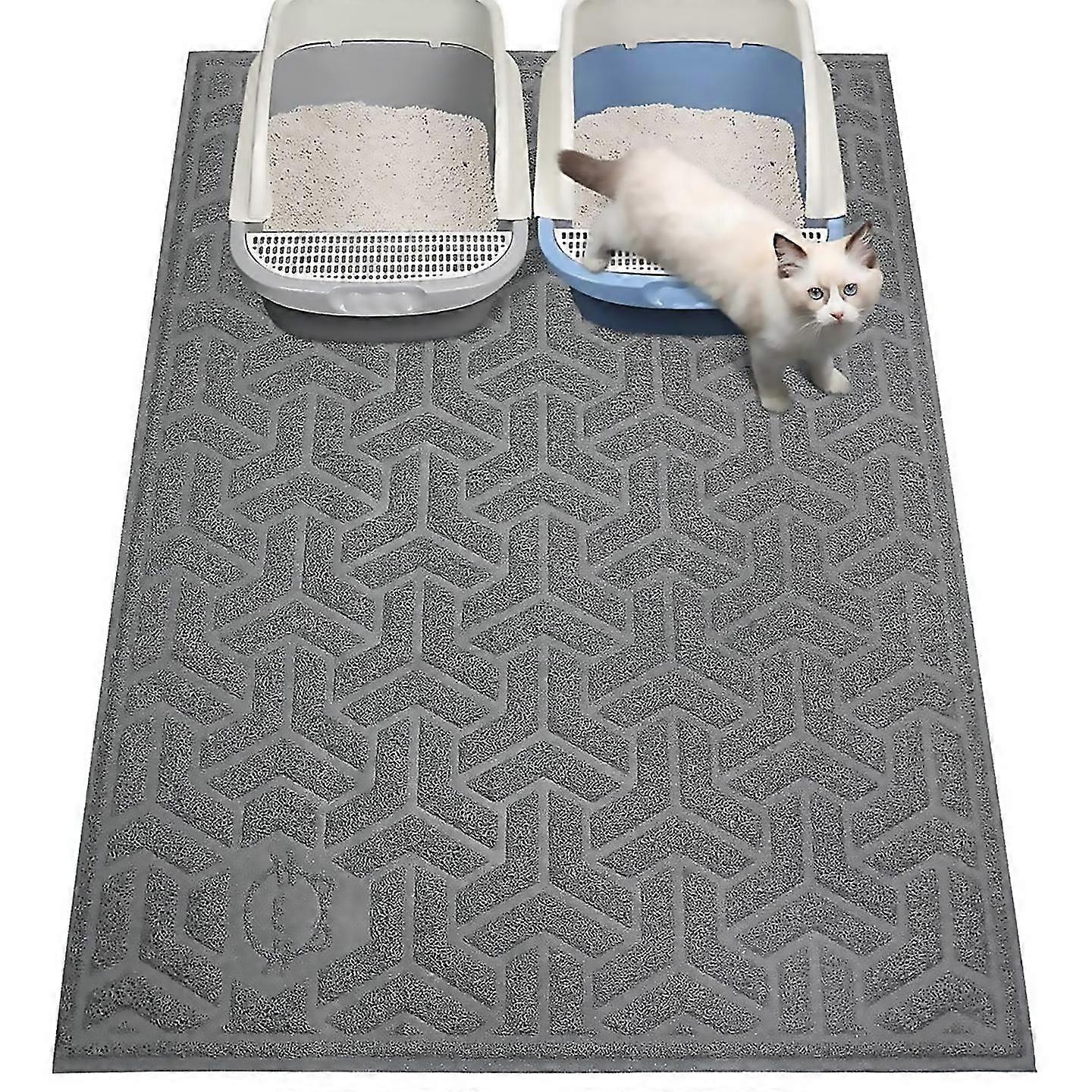 For cat litter mat litter trapping mat soft on kitty paws