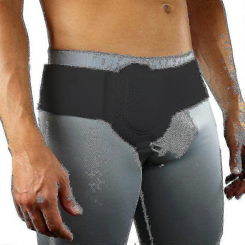 Adjusted Title: Inguinal Hernia Belt for Men - Post-surgery Support for Left or Right Side Hernia Truss