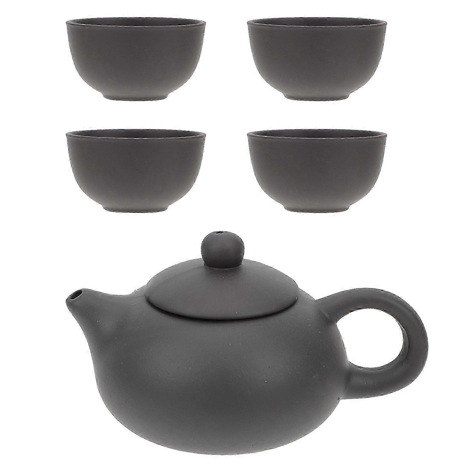 Tea Enthusiast Set, Featuring Insulating Handles for Comfortable Use