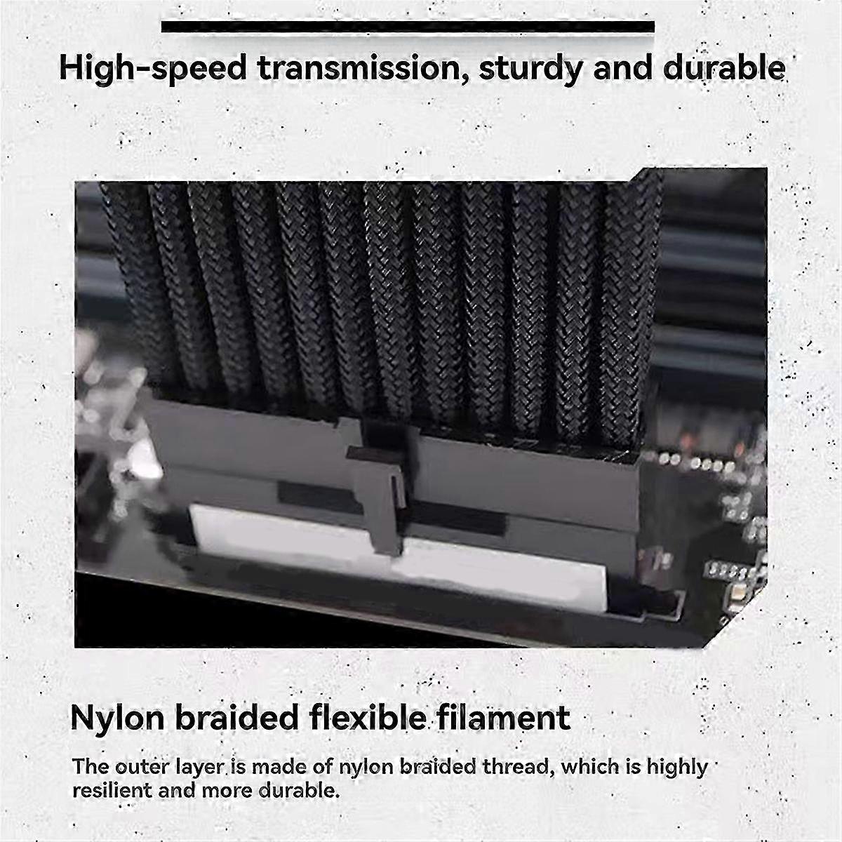 Modular Power Extension Cable Set for High Flexibility Efficiency in Computer Cases M