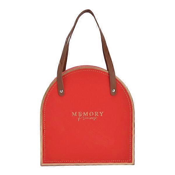 Gift boxes, red, approximately 20.5x19.5x7.2cm, durable and scratch-resistant