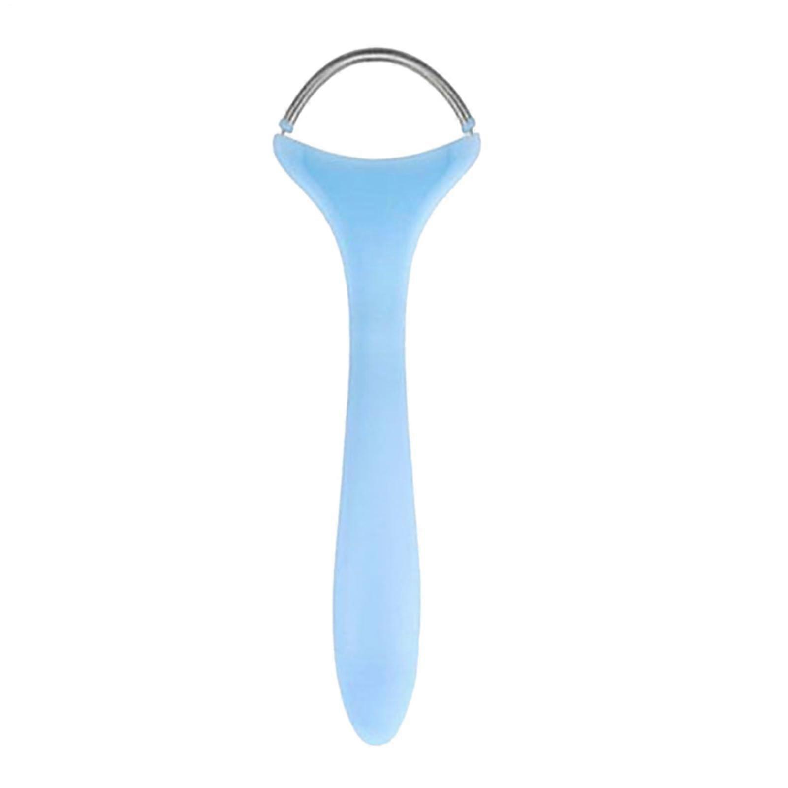 Face Hair Remover - Portable Spring Chin Epilator - Lightweight Epilator For Face Eyebrow Nose Neck - Blue