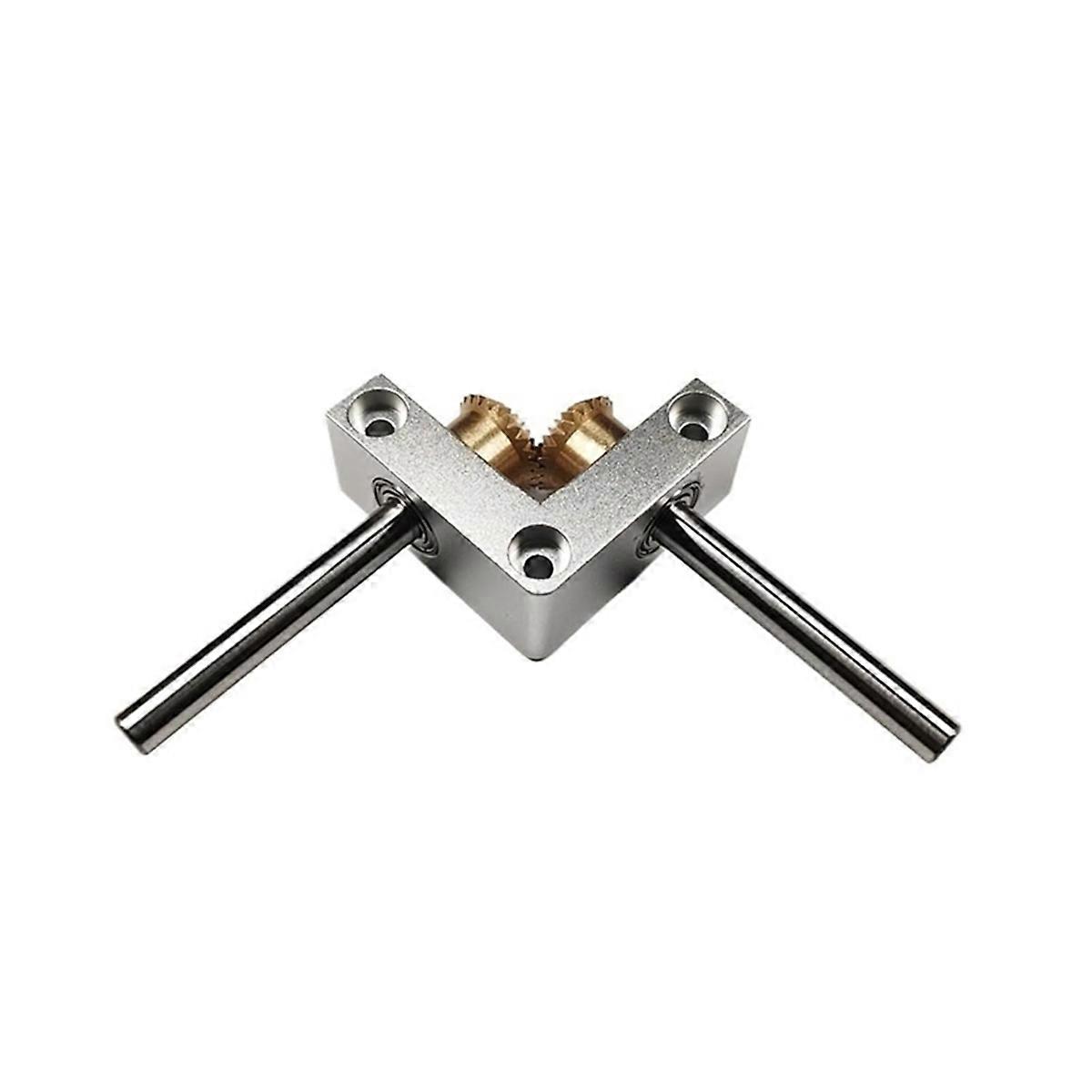 Angle Steering 90 Degree Micro-Steering -Right Angle Commutator 1:1 Transmission Bevel Gear (4mm to