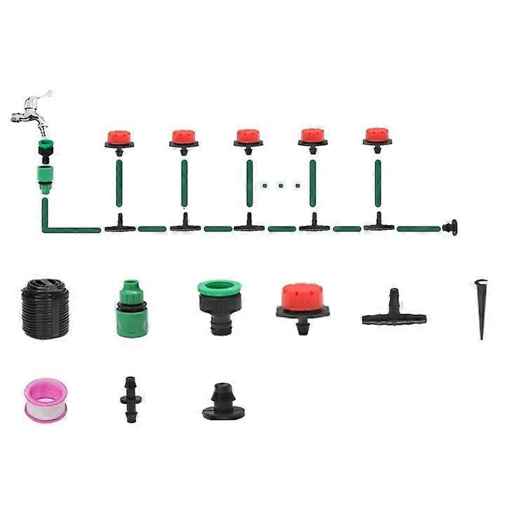 Hose Drip Irrigation System 15m Kit
