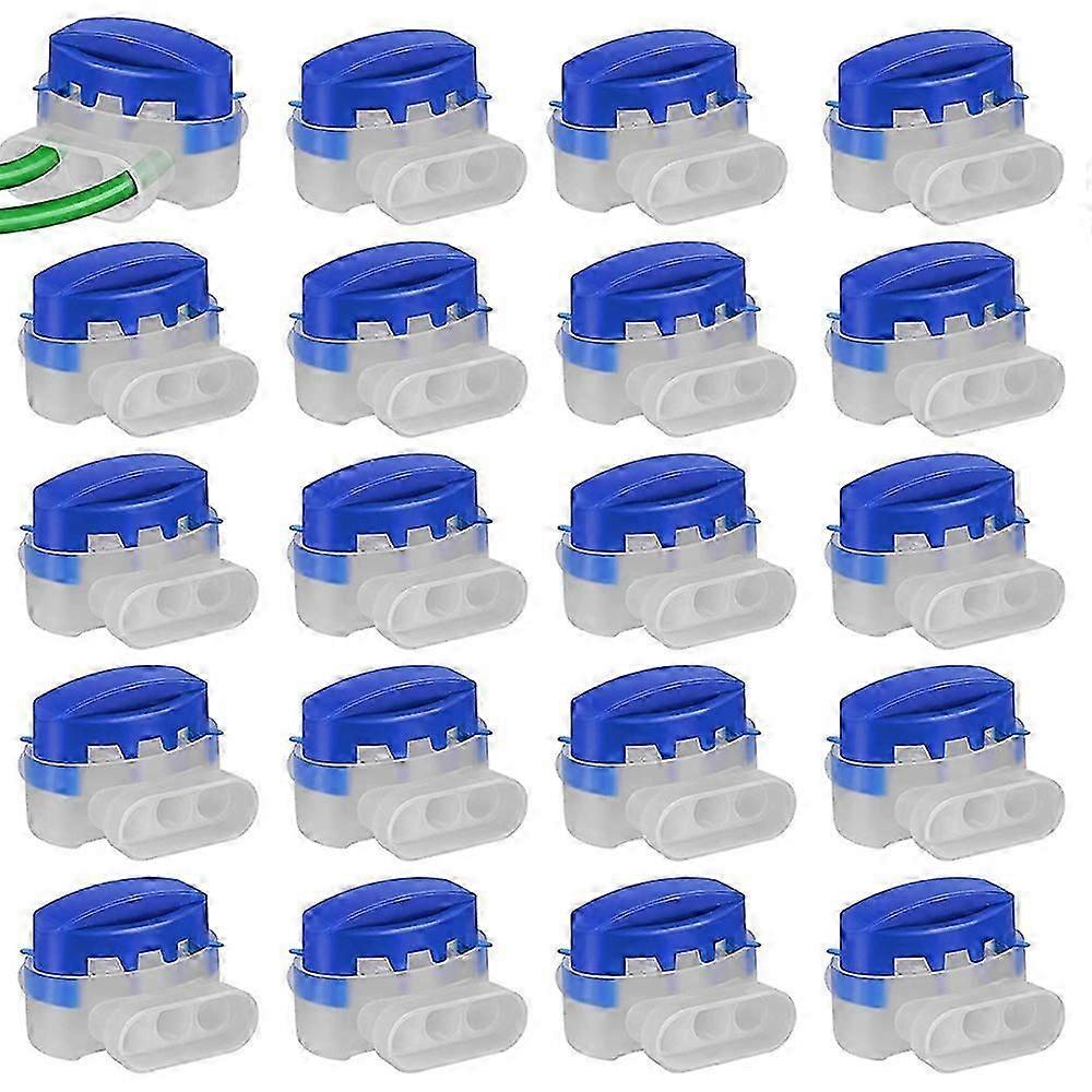 Conectores de Cabo à Prova d'Água para Cortador de Grama Robótico 20 Pack