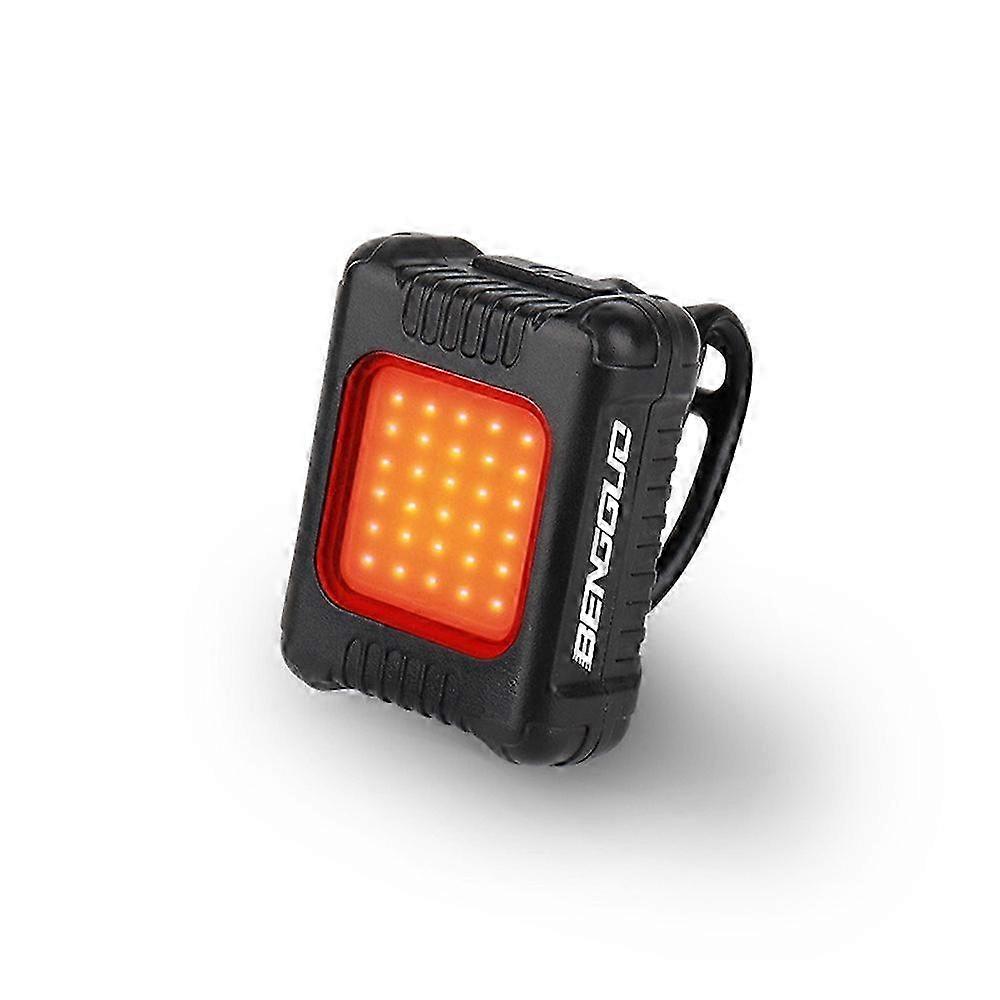 Bike Front Lights with Rear Lamp: Type-C USB Rechargeable, 130/80LM Output, 150mAh Battery, Waterproof COB LED Warning Light for Cycling Accessories