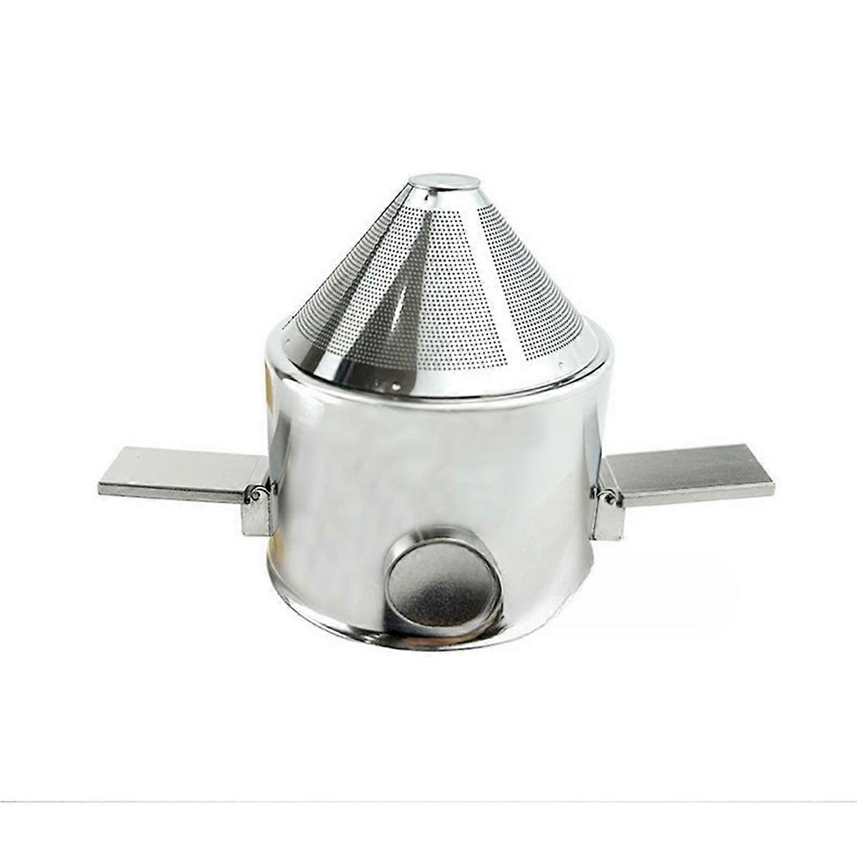 Stainless Steel Coffee Dripper Portable Pour over Coffee Filter Reusable Slow Drip Coffee Filter for Travel Camping