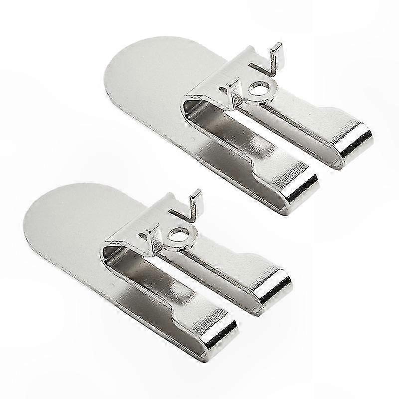 2-Pack Belt Clips for Drill Drivers and Power Tools, Compatible with Multiple Models