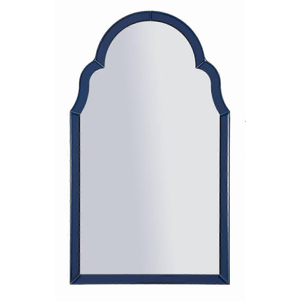 Specchio con Cornice Classico 4, Blu, MDF, 80x47x1 cm
