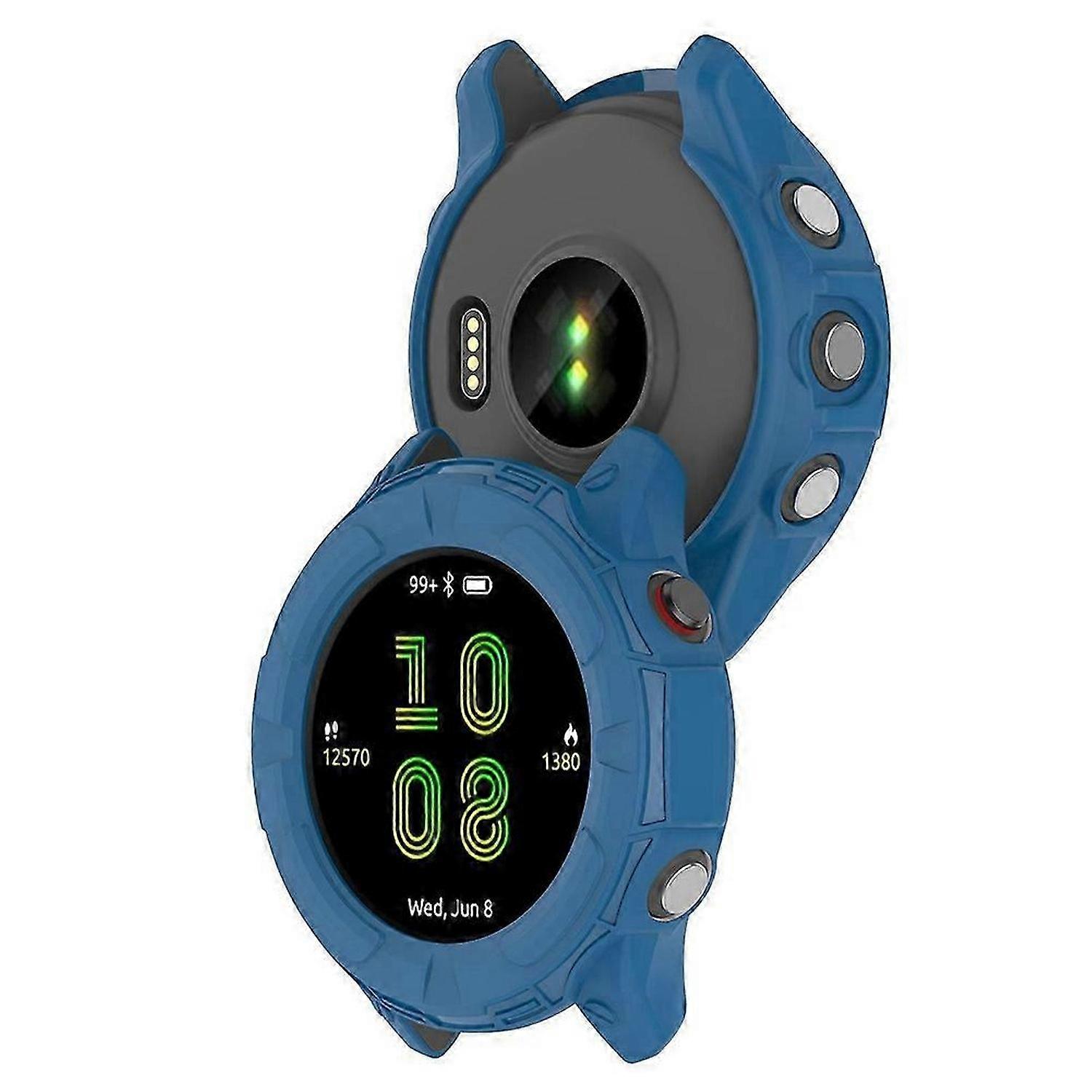 Watch Protective Case for Garmin Forerunner 955, Blue
