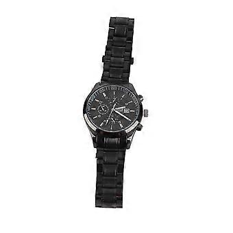 Herenhorloge Waterdicht Krasbestendig Ultradunne Roestvrijstalen Band Noctilucence Horloge Zwart 2025