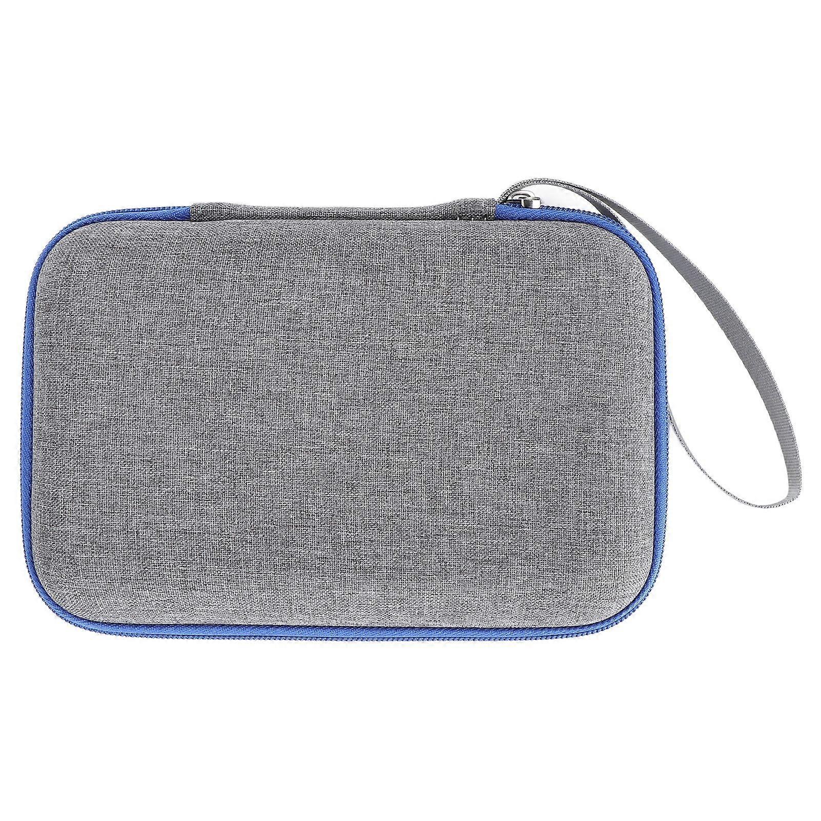 Hard Carrying Case for GiiKER Super Blocks Nylon EVA Pattern Matching Puzzle Game Blocks Organizer Protective Storage Holder with Mesh Pocket Gray