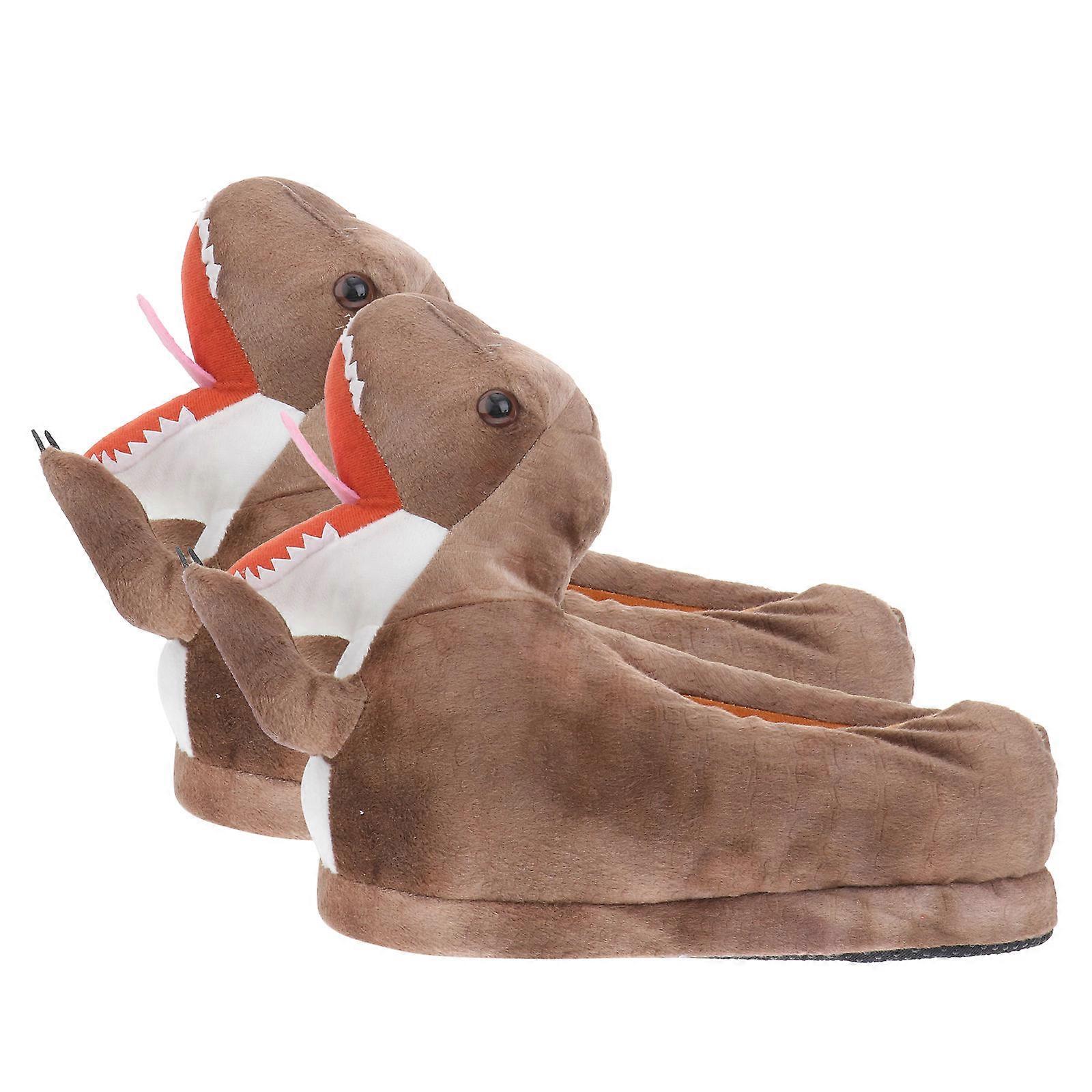 Fall and Winter Slippers for Wearing 1Pair Cartoon Cotton Indoor Warm Slippers