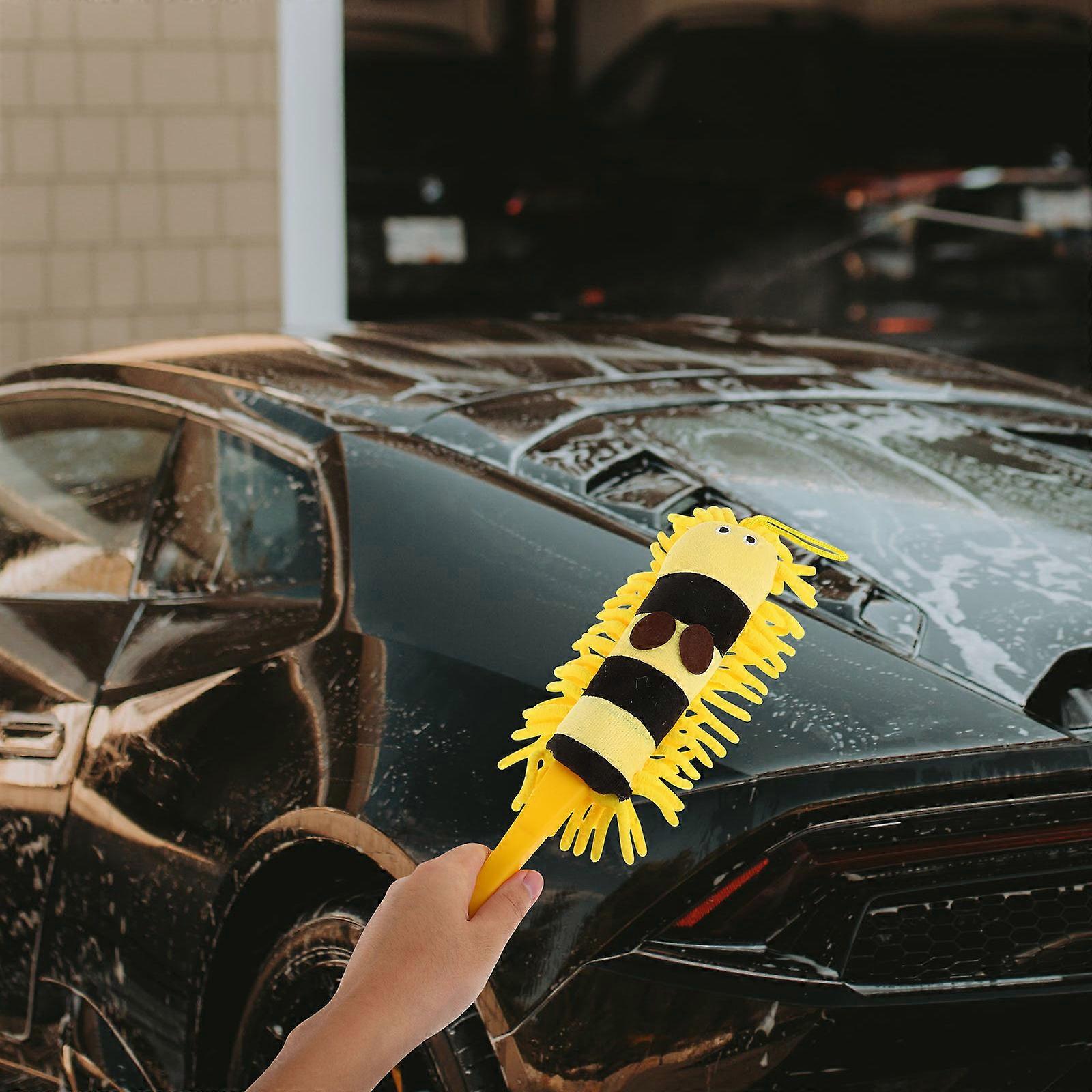 Car Wash Brush 2Pcs with Long Handle for Car Cleaning and Washing ...