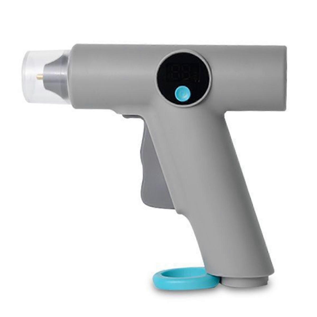 Cordless Hot Glue with 22pcs Glue Stick with LED Light Lithium Battery Temperature Display DIY Household Craft Tools