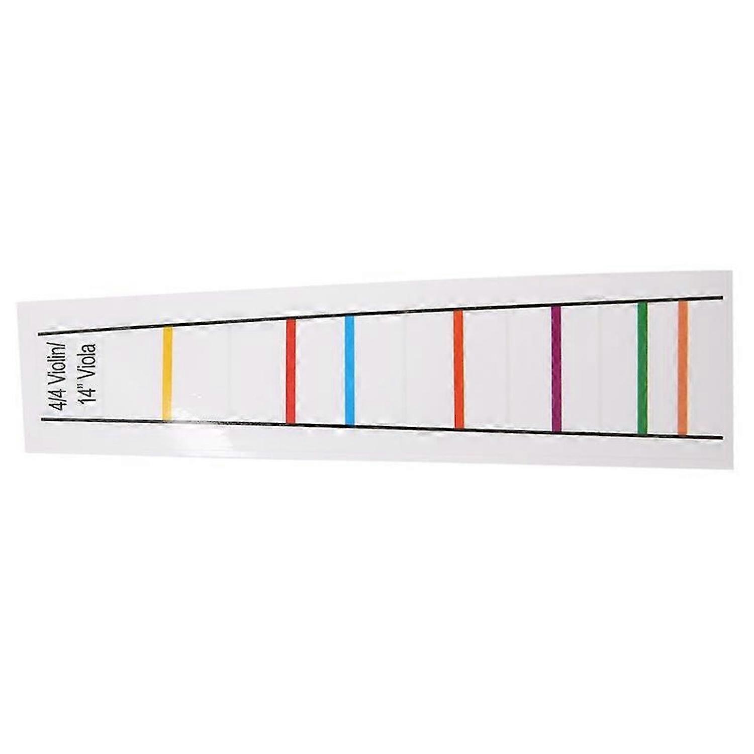 4/4 Violin Fretboard Sticker Fingerboard Marker Fiddle Learn Note Chart Tape 2Pcs