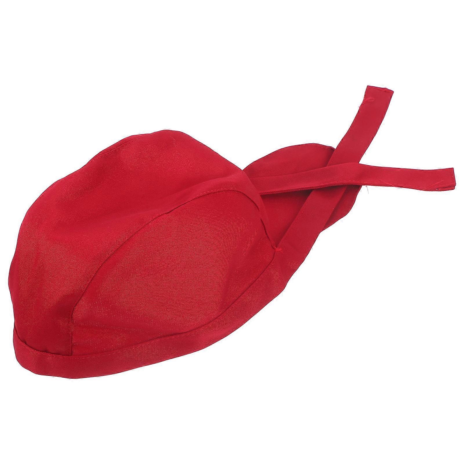 Comfortable Kitchen Chef Cap for Cooking Made of Cotton Fabric