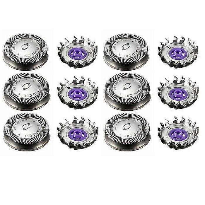 6 Pcs Replacement Shaver Head Razor Blade for Philips HQ3 HQ4 HQ55 HQ56 HQ6900 HQ6868 HQ5812 HQ6874 Shaver Head