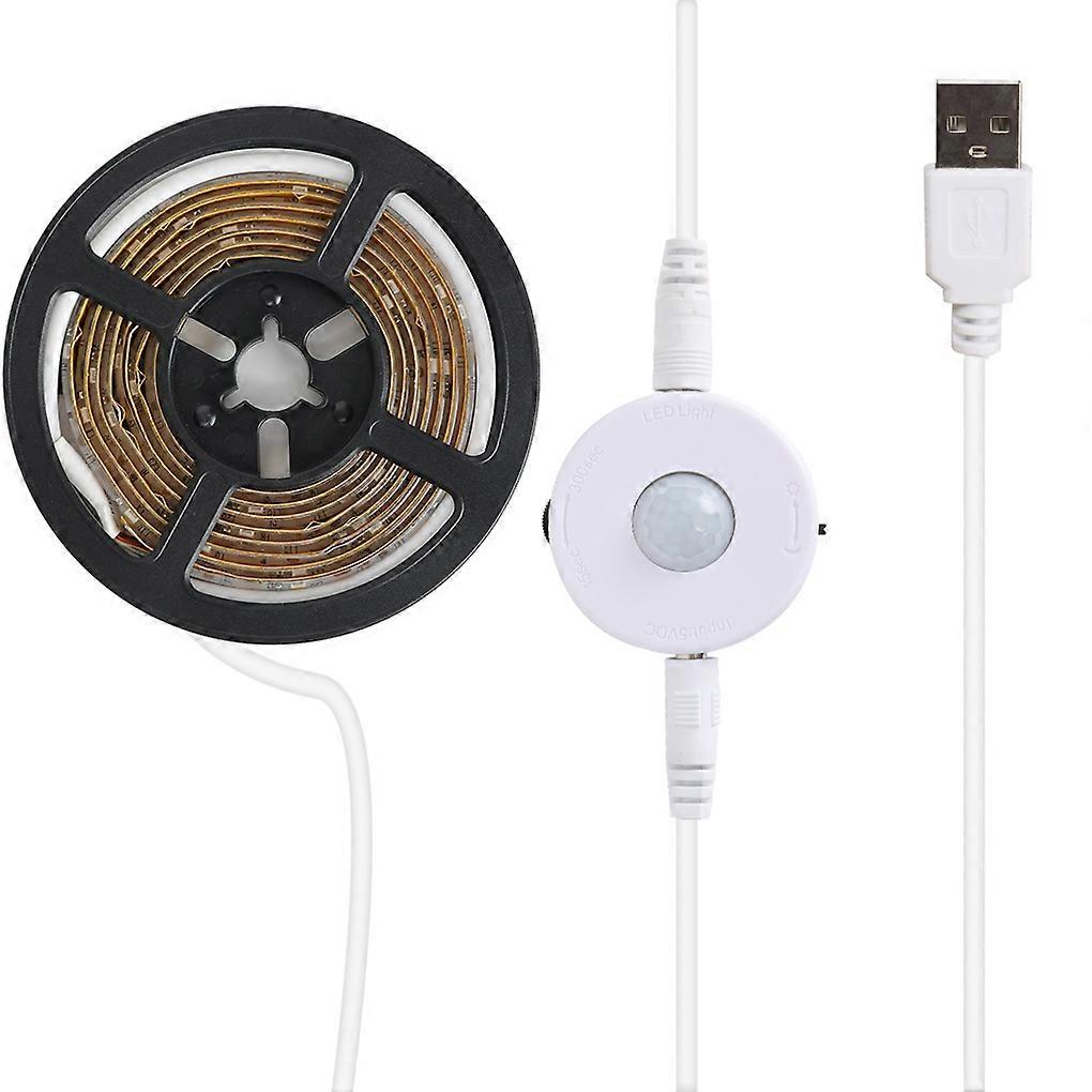 for Motion Activated Bed Light Flexible LED Strip for Motion Sensor Bedside Corridor Stairs Night Light with Timing