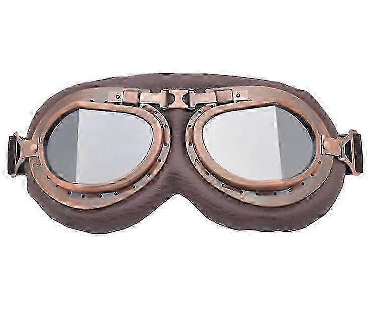 Motorcycle Riding Goggles Retro Classic Windshield Glasses 2025