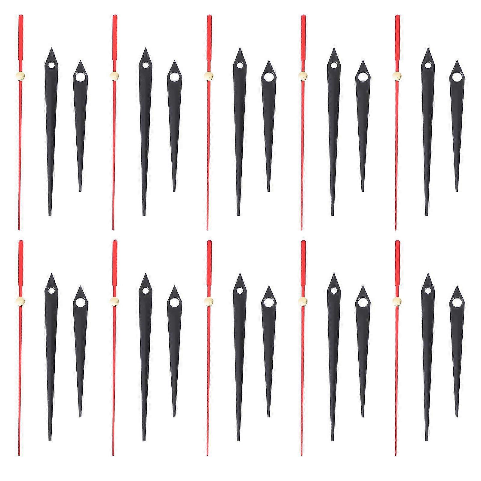 10 Sets Mute Clock Hands Replaceable Wall Clock Parts Precision Clock Hands 2025