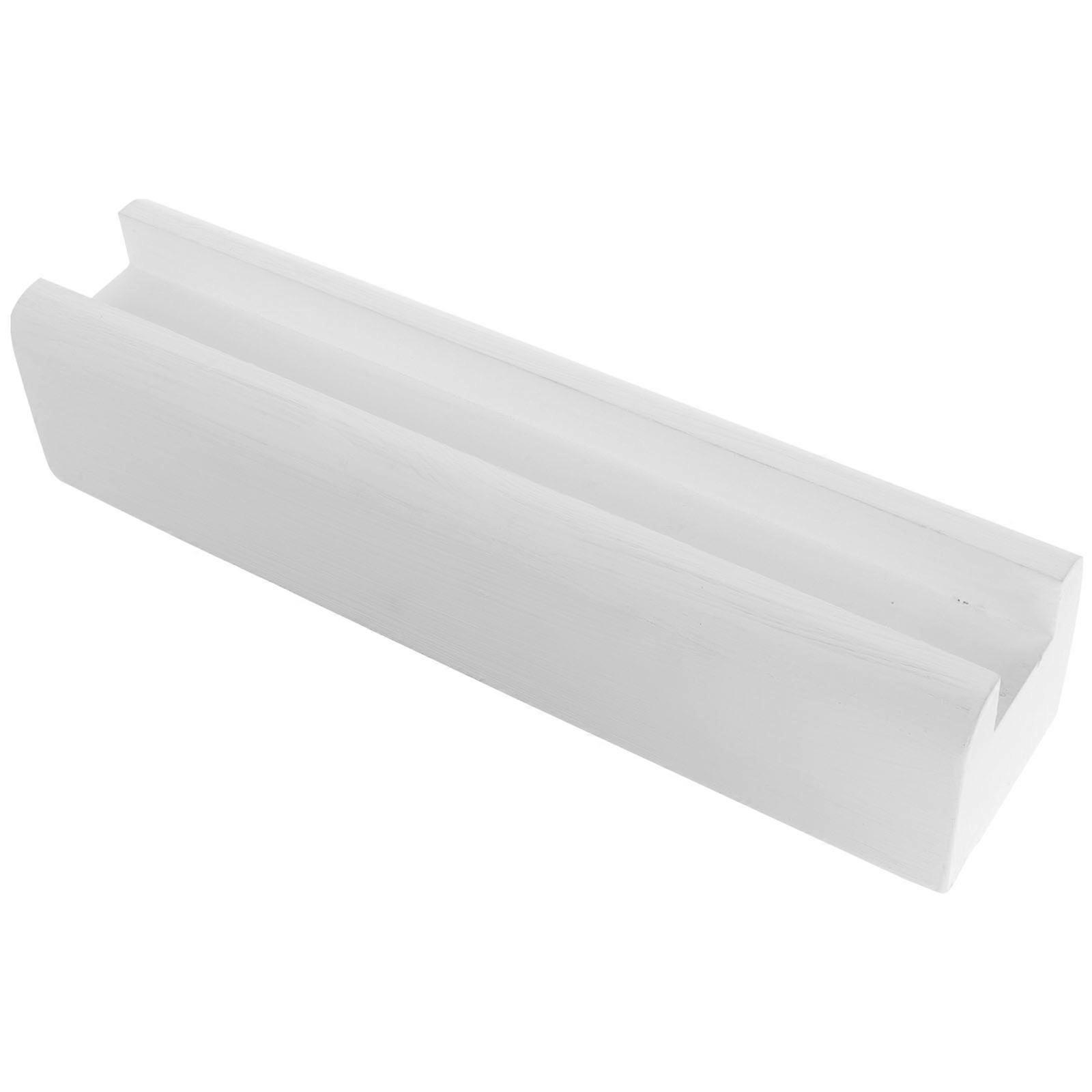 Full Length Mirror Holder Wooden Stand for Holding 2Pcs White Mirror Display
