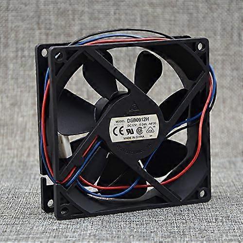 DSB0912H 9025 90x25mm 12V DC Cooling Fan, 0.24A, Computer Case Fan for Electronics