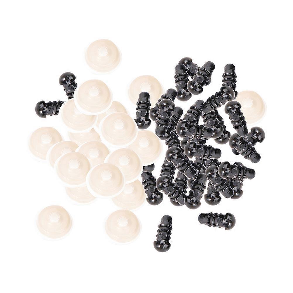 Toy Safety Eyes Plastic Eyes for Craft 1500Sets with Easy Installation Washers