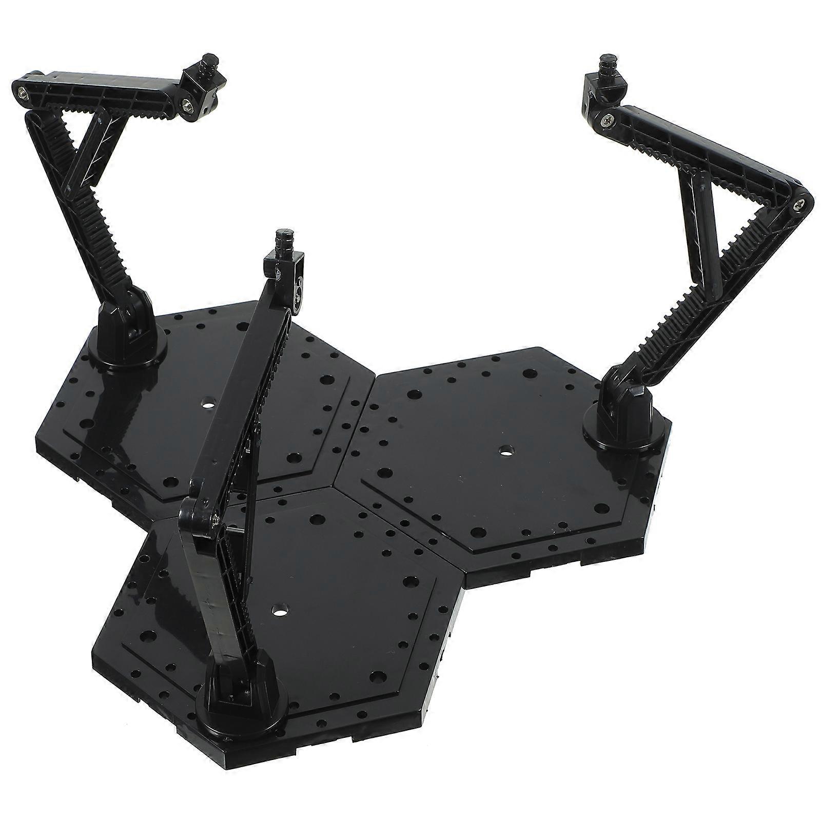 Human Doll Stand for Action Figure Display Support Base Black