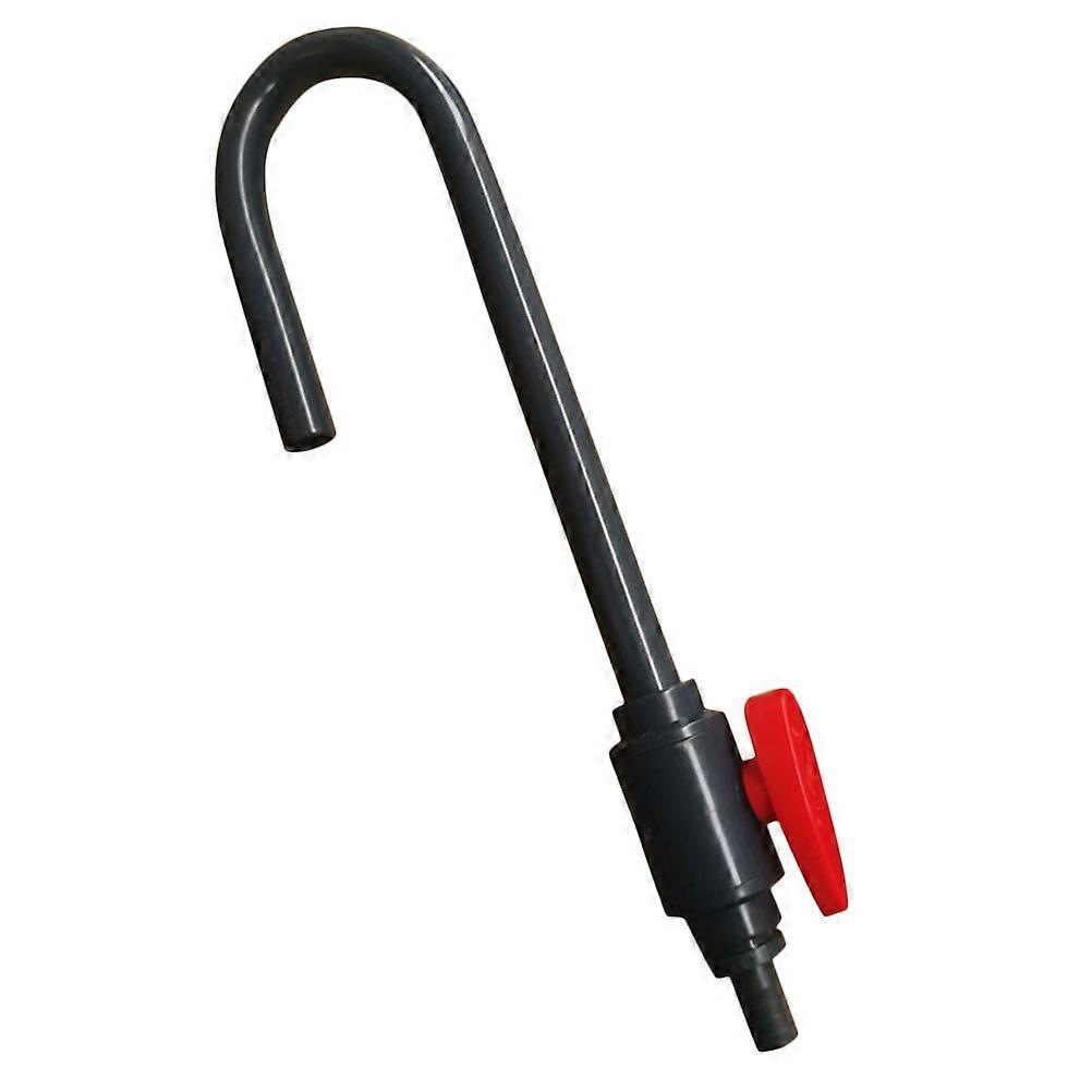 5Pcs Aquarium Watering Connector Tool for Easy Water Changing Black Durable Plastic Efficient Design