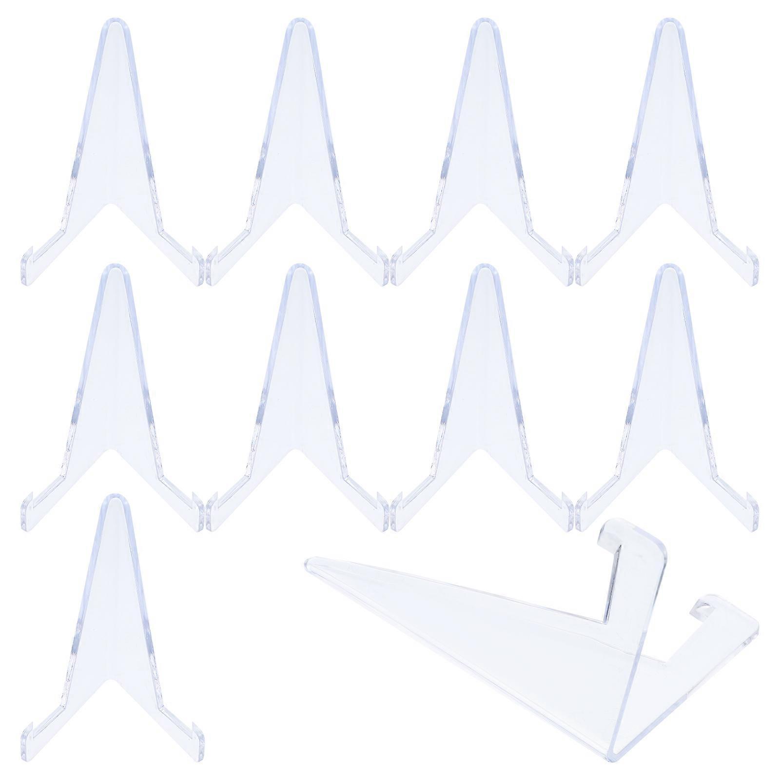 Plastic Card Display Stand for Collectible Game Cards with 30Pcs Easels