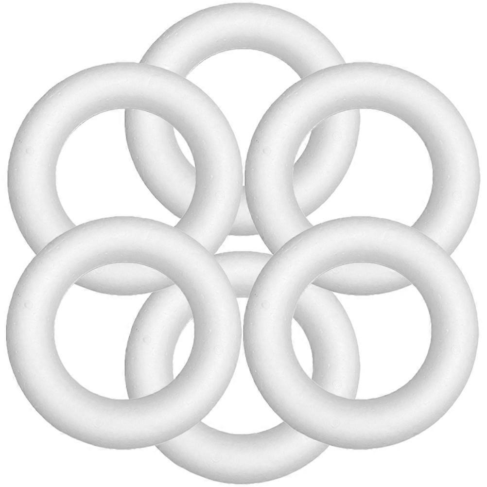 Foam Circles for Party Foam Circle for Decoration 12Pcs Blank DIY Craft Rings