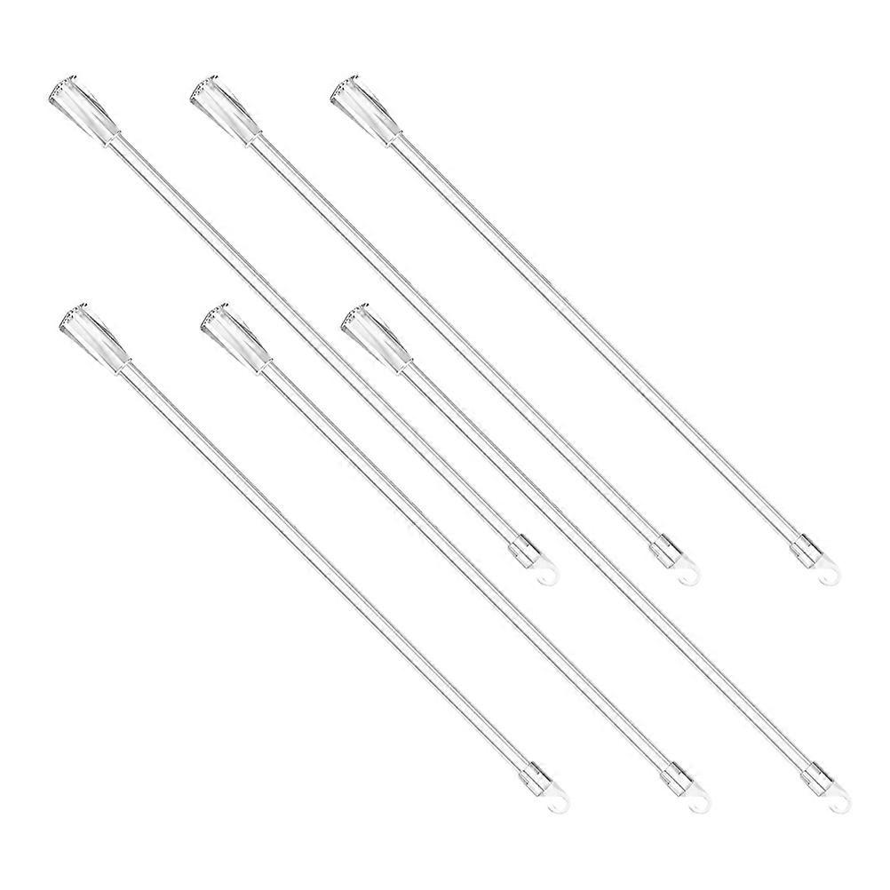 Clear Blind Rod Blind Wand for Vertical Blinds Tilt Replacement 24Pcs Set