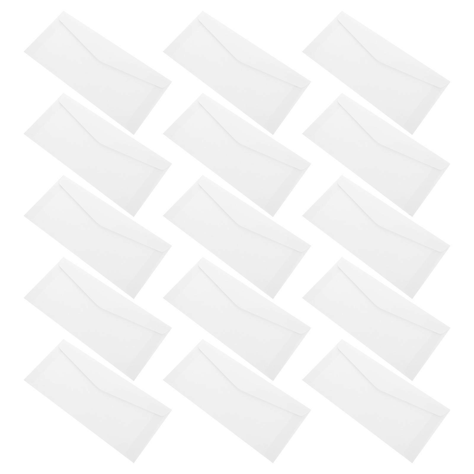 Thickened Envelopes 200 Pcs Paper Money Bags Suitable For Document Storage 9.04X4.13Inch Design