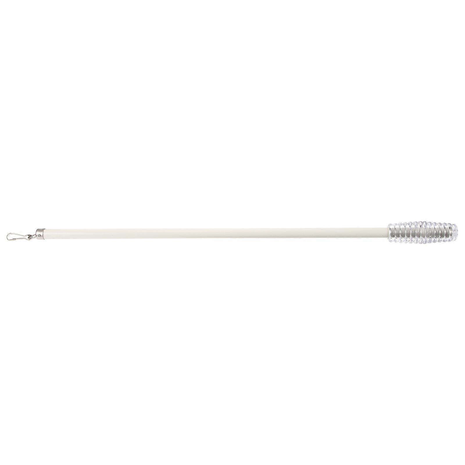 Blind Opener Stick Drapery Wand Vertical Blinds Rod Blind Pulling Office Use Aluminum Alloy Round 1Pcs