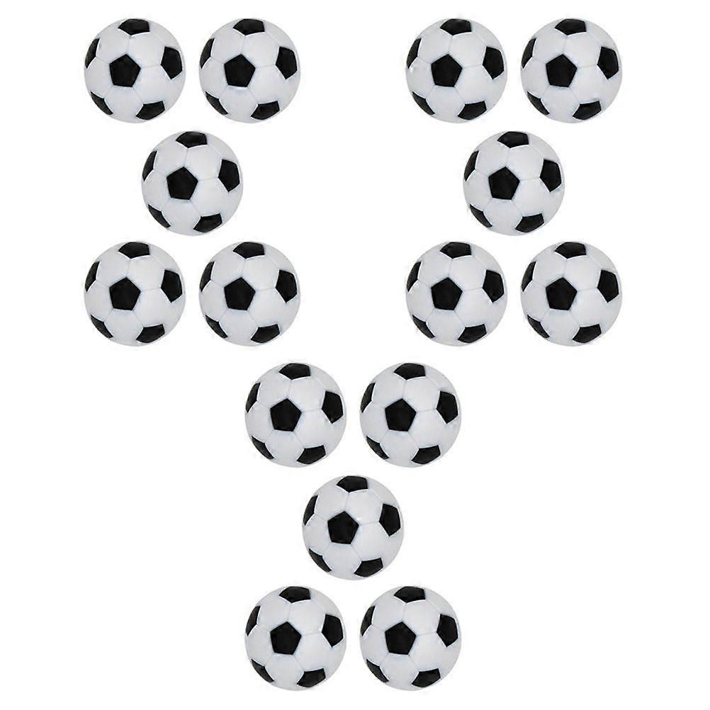 Table Football Balls 15Pcs Foosball Accessories Indoor Gaming Round Assorted Color Replacement