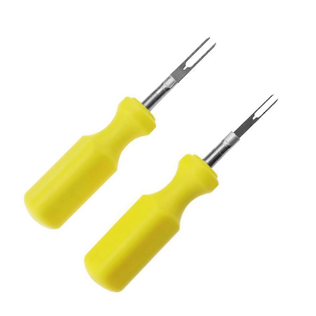 2pcs/set Sturdy And Durable Car Terminal Removal Tool Easy To For All Automotive Enthusiasts