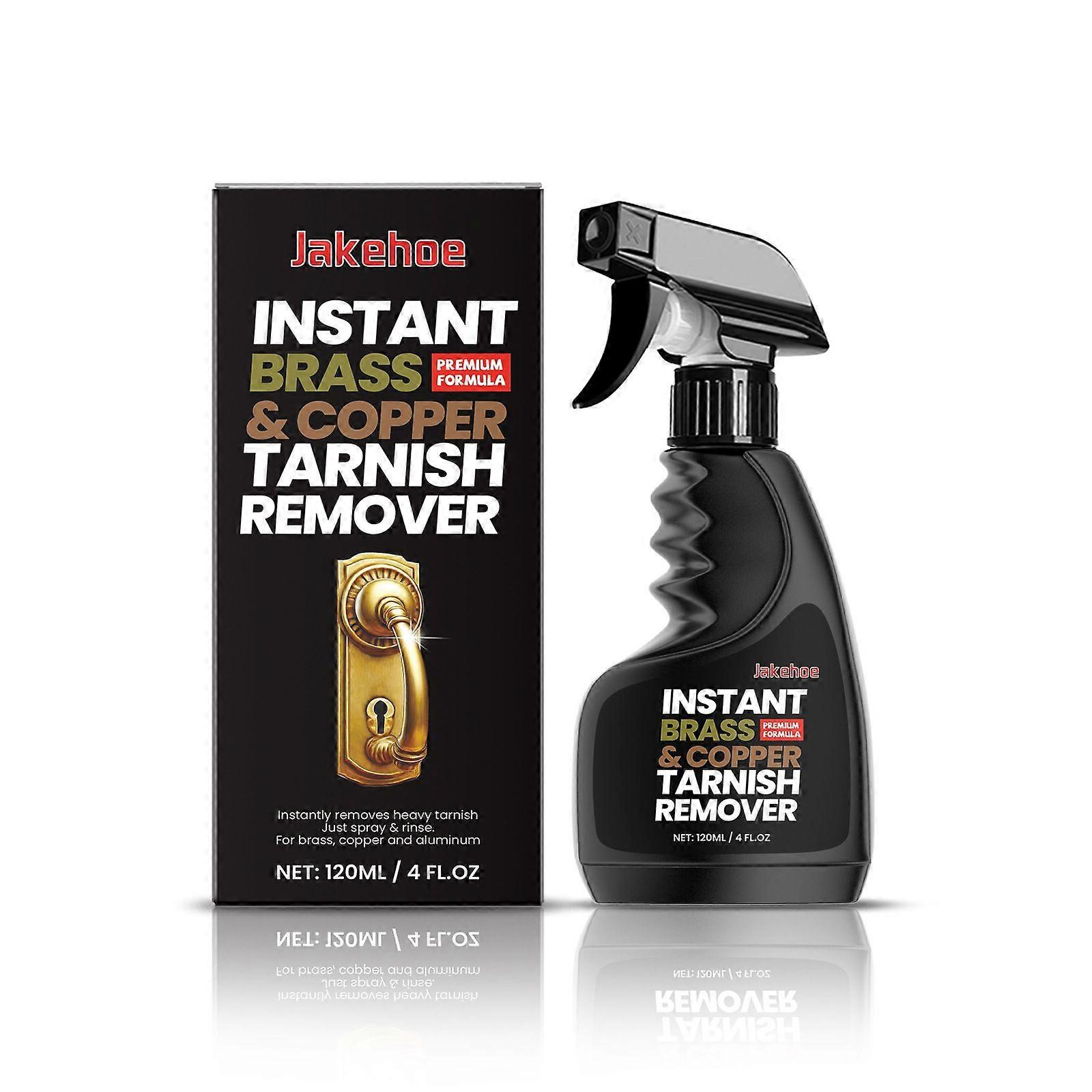 Brass cleaner, rust remover, removes rust and water stains, protects the brass
