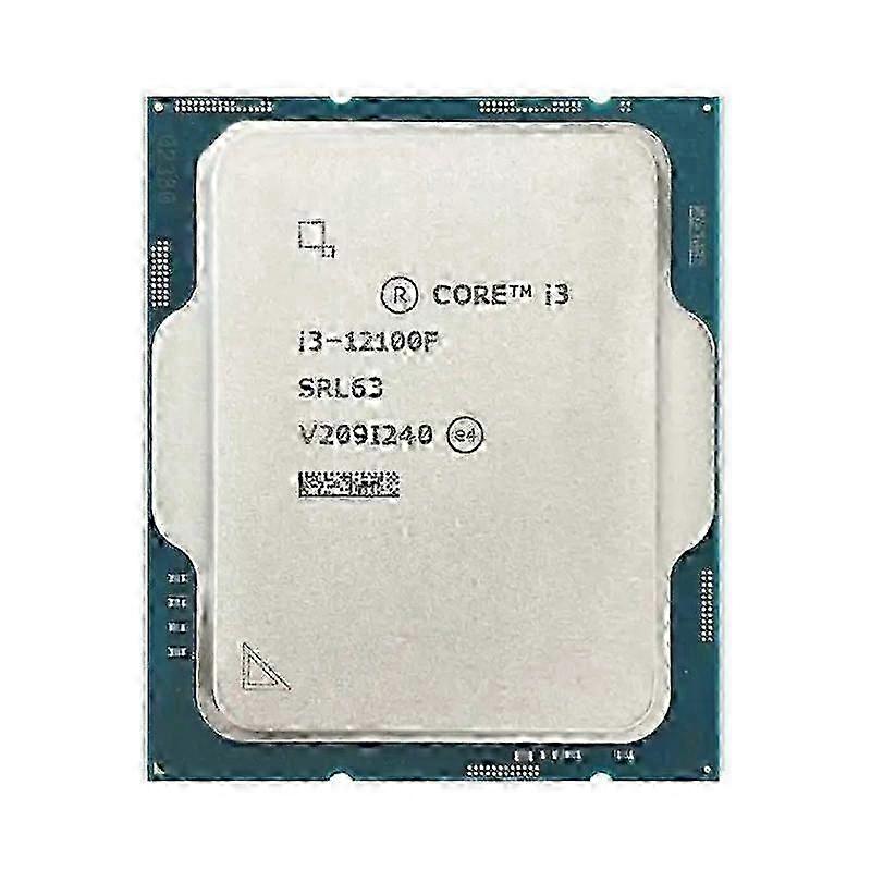 Processor i3-12100F 4Cores 8Threads LGA1700 CPU