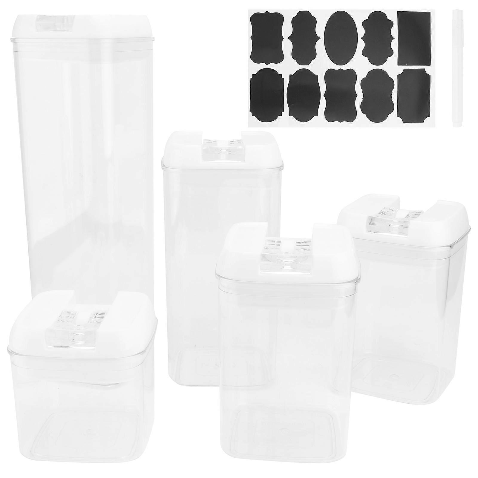 Preservation Box Kitchen Storage Containers for Sealing 5Pcs Set