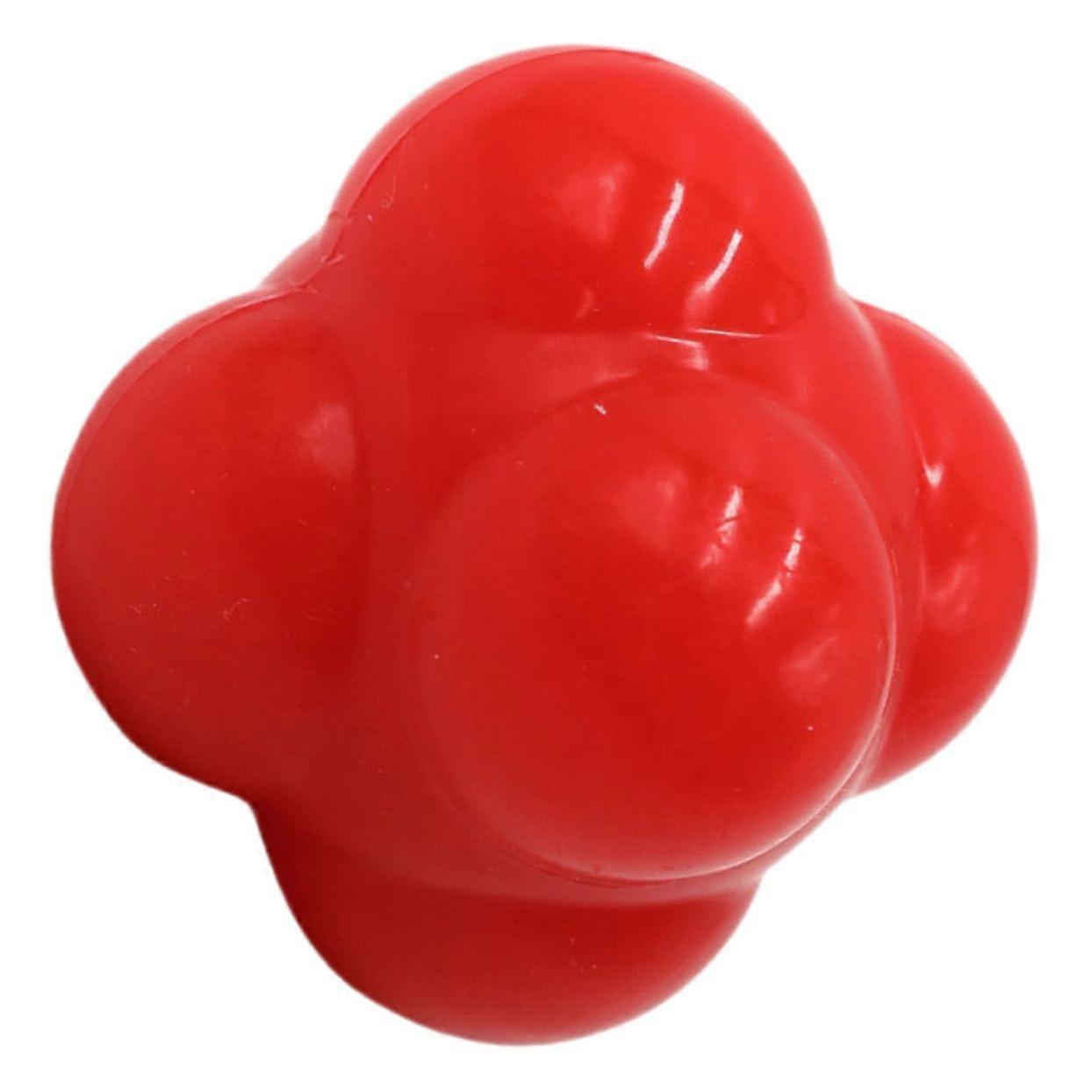 Hexagonal Training Ball Silicone Reaction Ball For Indoor Fitness And Exercise Agility Training Baseball Accessories