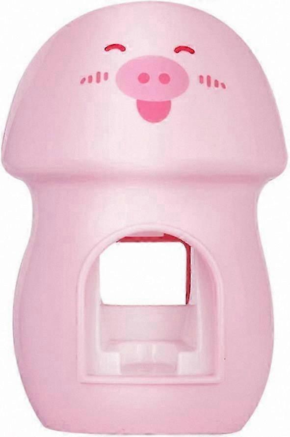 Wall-Mounted Automatic Toothpaste Dispenser with Self-Adhesive for Kids Hands-Free Use